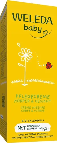Weleda, Weleda Calendula Pflegecreme Körper & Gesicht Babycreme & Öle 75 ml