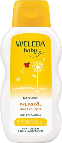 Weleda, Weleda Calendula Pflegeöl Parfümfrei Babycreme & Öle 200 ml
