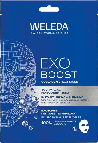 Weleda, Weleda - Exo Boost Tuchmaske Blauer Enzian & Edelweiss, 20 ml