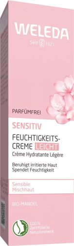 Weleda, Weleda Sensitiv Feuchtigkeitscreme Leicht Mandel (30ml)