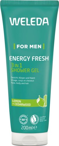 Weleda, WELEDA FOR MEN Energy Fresh Shower Gel 3in1 200 ml