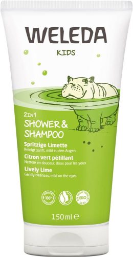 Weleda, WELEDA KIDS 2in1 Shower&Shampoo Sprit Limet 150 ml