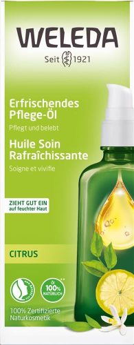Weleda, WELEDA Citrus Erfrischungs-&Ouml;l Glasfl 100 ml