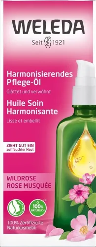 Weleda, WELEDA Wildrose Pflege-&Ouml;l Glasfl 100 ml