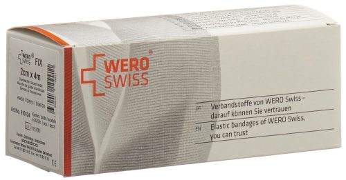 WERO SWISS, WERO SWISS Fix Elastische Gazebinde 4mx2cm weiss (20 Stück)