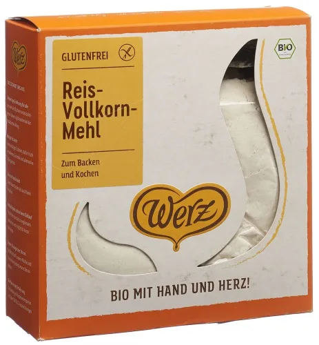 Werz, Werz Reis Mehl Bio glutenfrei (1kg)