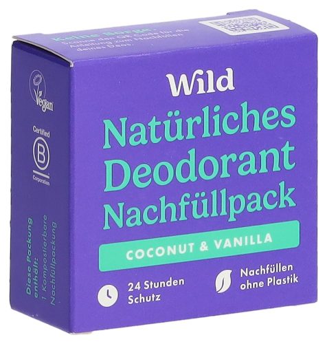 Wild, Wild Deo Stick Refill Coconut 40g