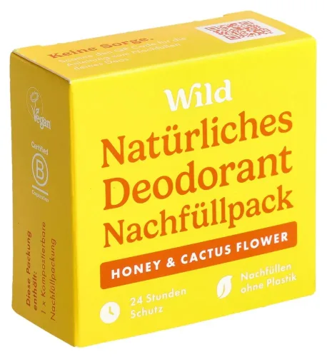 Wild, Wild Deo Stick Refill Honey & Cactus 40g