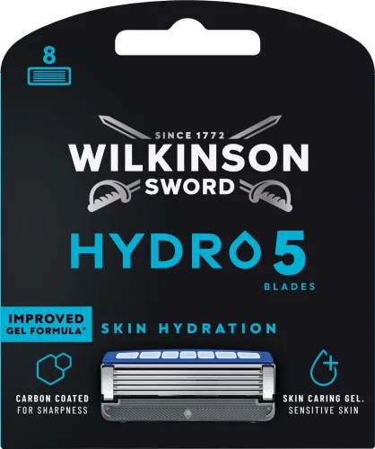 Wilkinson - Klingen Hydro 5 Groomer & Power Select, Hydro5 Power Select, 4 Stück