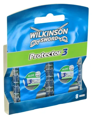 Wilkinson, WILKINSON SWORD Protector 3 Rasierklingen (8 Stk)