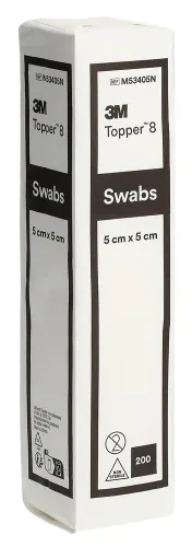 Topper 8 NW Kompressen 5x5cm unsteril 200 Stk