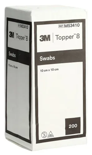 Topper 8 NW Kompressen 10x10cm unsteril 200 Stk