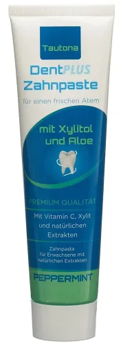 Tautona, Tautona DentPLUS Zahnpaste Peppermint (100ml)