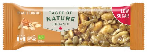 Conaxess Trade Switzerland AG, Taste of Nature Bio-Riegel Peanut Caramel