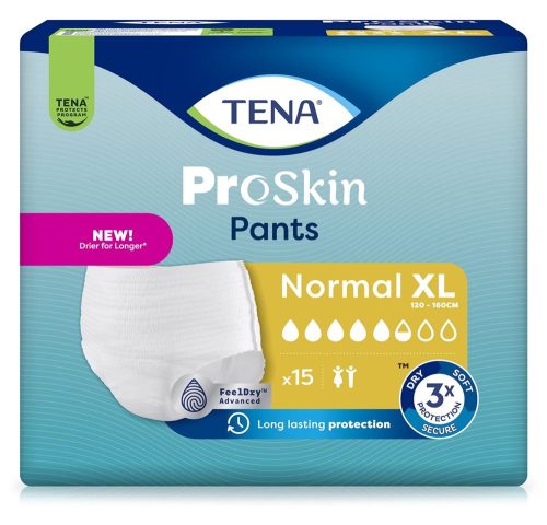 Tena, TENA Pants Normal XL, Hüftumfang 120-160cm (15 Stk)