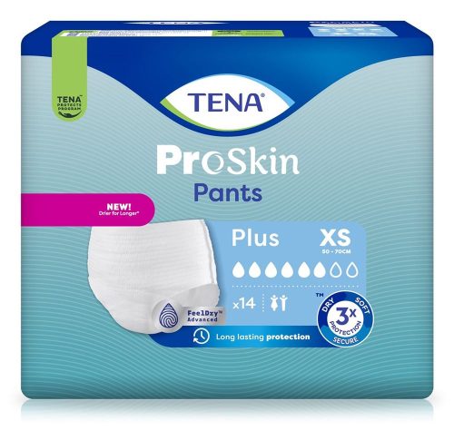 Tena, TENA Pants Plus XS, Hüftumfang 50-70cm (14 Stk)