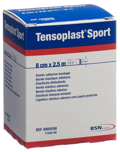 BSN, BSN Tensoplast&reg; Sport 8  x 2.5 m weiss