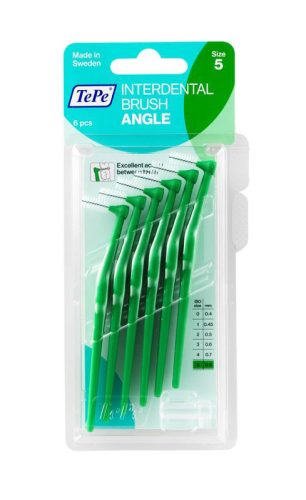 TEPE, TePe Angle Interdental Brush 0.8mm grün (6 Stk)