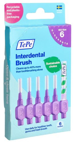 TEPE, TePe Interdentalbürste 1.1mm, violett (6 Stk)