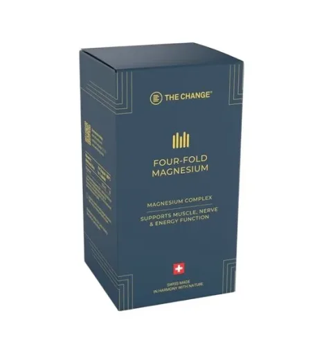 THE CHANGE, THE CHANGE Four-Fold Magnesium Kapseln (60 Stk)