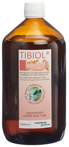 TIBIOL, TIBIOL wasserlöslich, reinigende und desodorierende Fusspflege (1000ml)