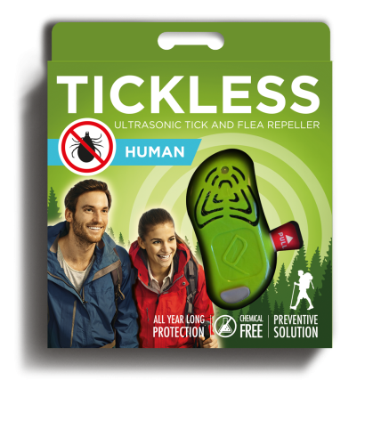 Tickless, TICKLESS Adult Zeckenschutz gr&uuml;n /rot