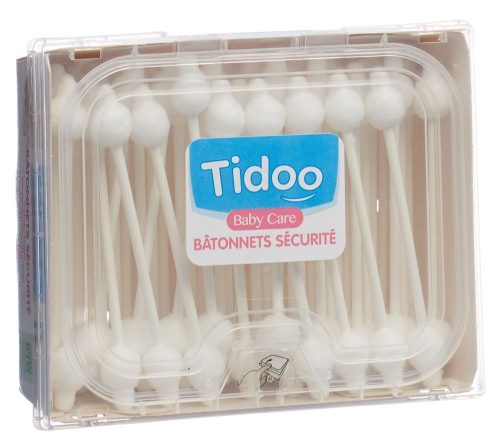 Tidoo, Tidoo Wattestäbchen Bio (50 Stk)