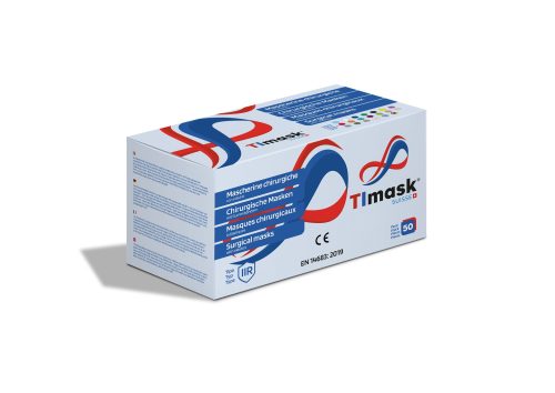 TIMASK, TIMASK Einweg-Mundschutz Weiss (20 Stk)