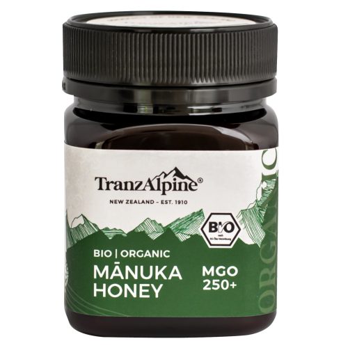 TRANZALPINE, TRANZALPINE Manukahonig MGO 250+ Bio (250g)