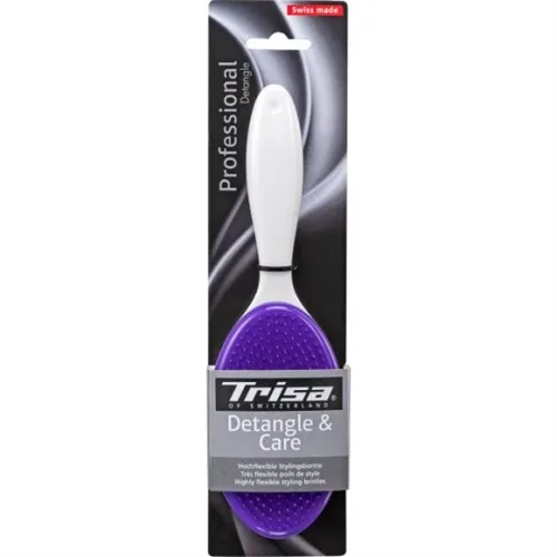 Trisa, Trisa Detangle Haarbürste, Large mit Griff (1 Stk)