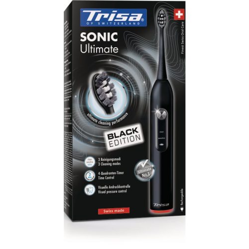 Trisa, Trisa Schall-Zahnreinigungsgerät "Sonic Ultimate Black Edition"