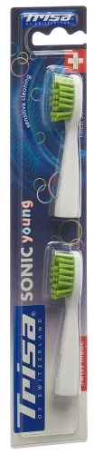 Trisa, Trisa Ersatzset Sonic Pro Clean Young (2 Stk)