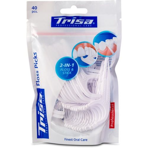 Trisa, TRISA Floss Picks Professional 40 Stk