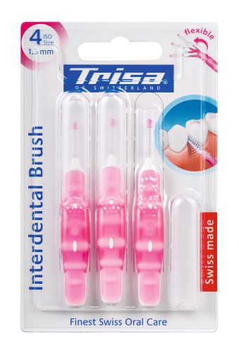 Trisa, Trisa Interdental Brush ISO 4, 1.3mm (3 Stk)