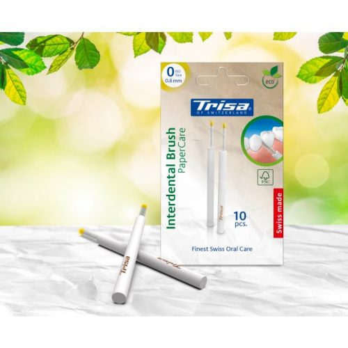 Trisa, Trisa - Interdentalbürste PaperCare ISO0, 10 Stück