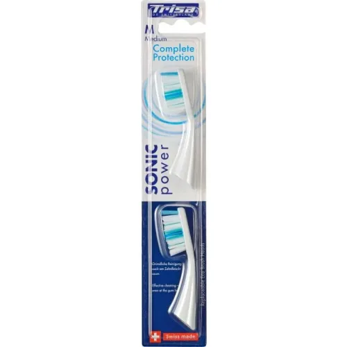 Trisa Sonic Power, TRISA SONIC POWER Ersatzset Compl Protec med Duo