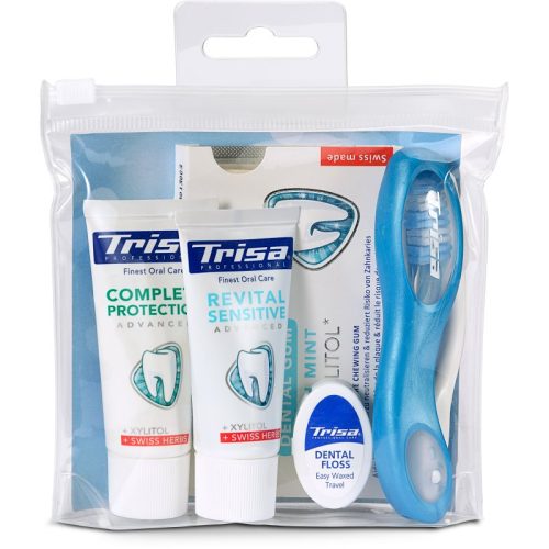 Trisa, Trisa Mundpflege Travel Set (4-teilig)