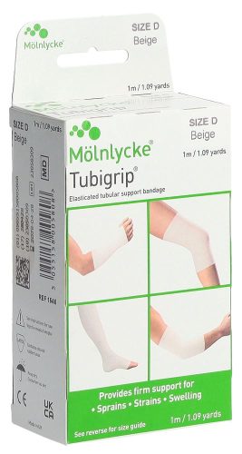 Tubigrip, Tubigrip Schlauchbandage D 1mx7.50cm beige (1 Stk)
