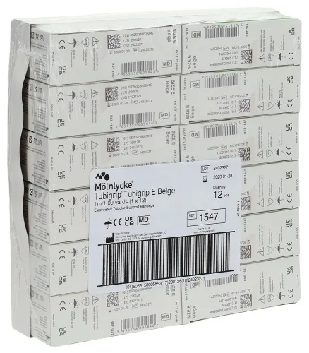 Tubigrip, Tubigrip Schlauchbandage E, 1mx8.75cm, beige (12 Stk)