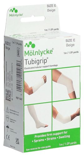 Mölnlycke Health Care AG, Mölnlycke® Tubigrip Elastische Schlauchbinde E 1 m x 8,75 cm