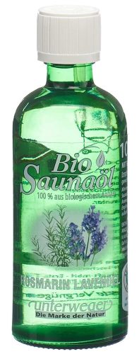 unterweger, unterweger Bio Saunaöl Rosmarin Lavendel (100ml)
