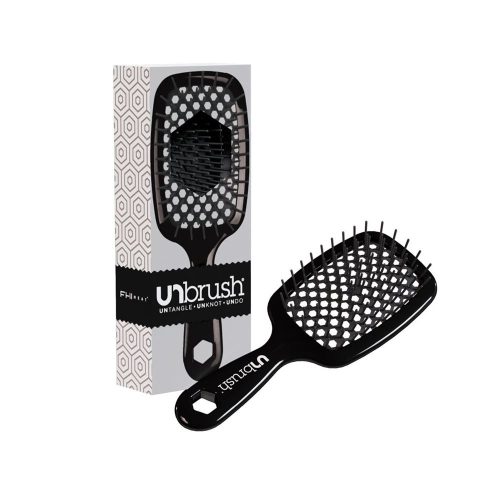UNbrush, UNbrush Entwirrb&uuml;rste, Griff schwarz, Midnight