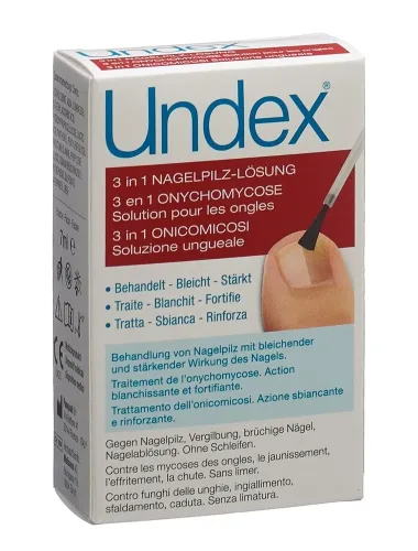 Undex, Undex 3 in 1 Nagelpilz-Lösung (7ml)