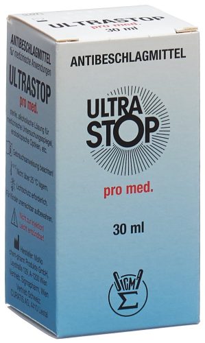 ULTRA STOP, ULTRASTOP Antibeschlag pro med steril (30ml)