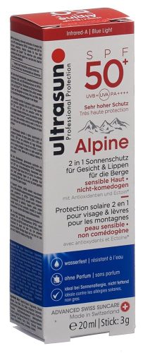 ultrasun, Ultrasun Alpine SPF 50+ (20ml + 3g)