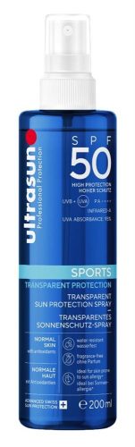ultrasun, ultrasun Sports Spray LSF 50+ (200ml)