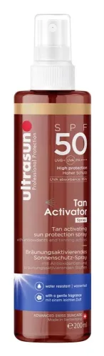 ultrasun, ultrasun Tan Activator LSF 50 (200ml)