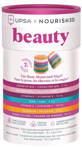 UPSA X NOURISHED, UPSA X NOURISHED Beauty Gummies (30 Stk)