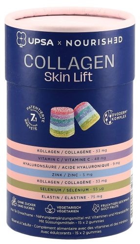 UPSA X NOURISHED, UPSA X NOURISHED Skin Lift Gummies (30 Stk)