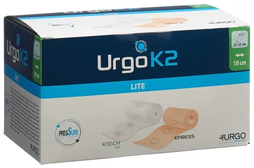 URGO, Urgo K2 Lite 2-Lagen-Kompressionssystem, Format 25-32/10cm (2 Stk)